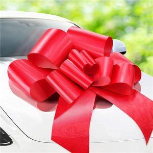 Big Car Bow (Red, 30 inch) Gift Bows,Giant Bow for Car,Birthday Bow,Huge Car Bow